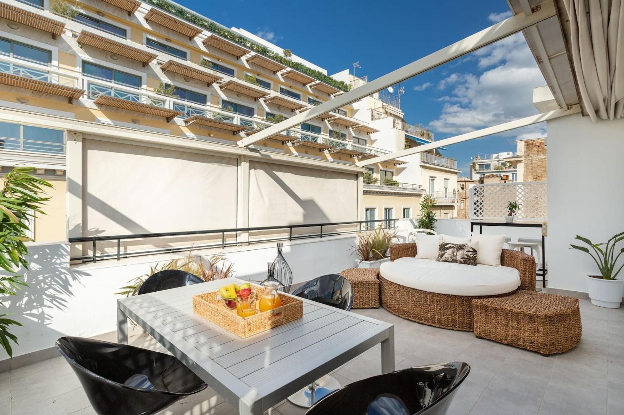 Open Skies- Penthouse In Plaka- Acropolis View!